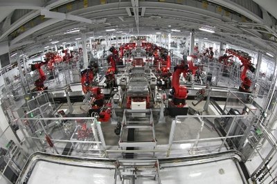 Manufacturing Factory Tesla ERP Features